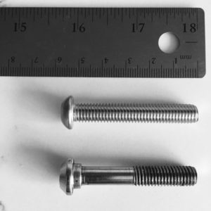 bicycle-security bolt length